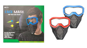 Masque tactique en plastique détachable pour enfants pour jeu de tir cyclisme Noël Cosplay Party Team Selection - Product Image 6