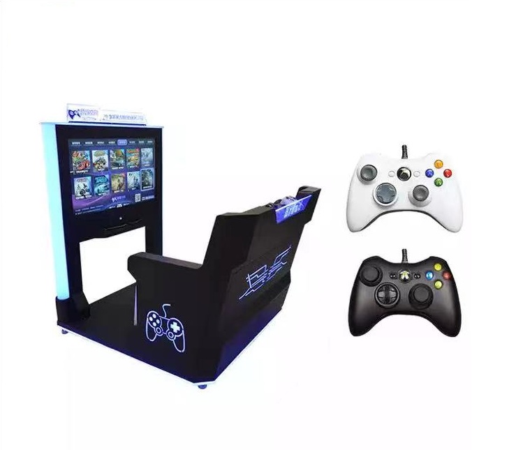 Console di gioco arcade commerciale macchina da gioco per PC a gettoni 2 giochi console arcade maniglia macchina da gioco