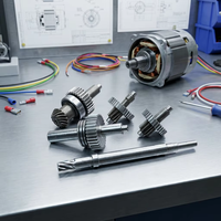 Roulement de moteur haute précision à faible friction pour moteur AC/DC, arbre rotatif, longue durée de vie, protection par joint d'étanchéité, application pour machine CNC