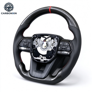 Volante Deportivo de Fibra de Carbono con Diseño a Color para Toyota Land Cruiser LC79 LC76 LC70 LC300 - Product Image 3