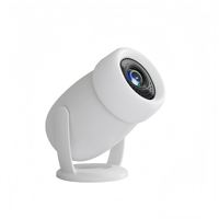 Projecteur portable Y400 Android 13 1080P avec cardan 240°, WiFi 6, BT5.0, léger (730g), pour home cinéma, écran 300 pouces, autonomie 4-5h, 4 Go RAM/4 Go ROM