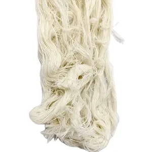 10kg 25kg package industrial cleaning wiping rags white cotton yarn waste recycling cutting rags