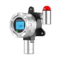 Detector de gas fijo, instrumento de análisis de gases, amoníaco, H2S, CO, SO2, O2, O3, H2, CL2, HCL, CO2, NO, NO2, gases combustibles y tóxicos