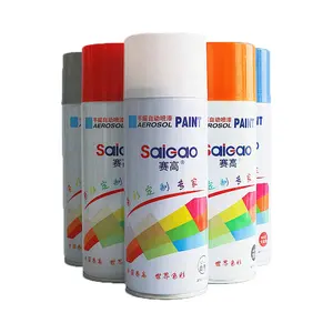 400 ml Paint metallic liquid chrome acrylic resin spray cans filling machine car rubber paint aerosol spray paint