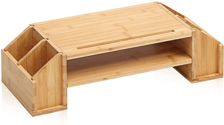 Bamboo Monitor Stand