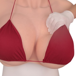 Cosplayer artificiel drag queen travesti énorme gros seins doux pour femmes sous-vêtements faux seins formes de seins en silicone XXL - Product Image 6