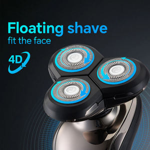 Rasoir <span class=keywords><strong>électrique</strong></span> élégant pour homme, triple lame flottante, fonction lavage intégral du corps, chargement USB, facile à utiliser pour la maison et les camping-cars - Product Image 4