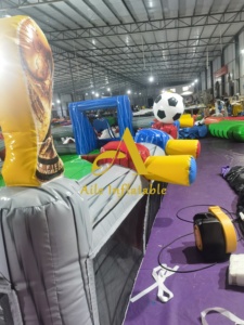 Campo di calcio gonfiabile all'aperto gigante per l'<span class=keywords><strong>arena</strong></span> sportiva di rimbalzo dei bambini e degli adulti per eventi e tornei - Product Image 6