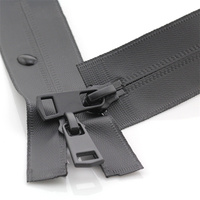 SAS Zipper Custom ization Hochwertige langkettige Tasche Mantel Kleidung Reiß verschluss mit Doppels chieber Nylon wasserdichter Reiß verschluss