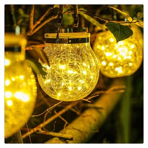Luz <span class=keywords><strong>Solar</strong></span> LED Multicolorida Impermeável para Decoração de Natal em Potes de Vidro para Decoração de Árvores - Oferta Imperdível - Product Image 2