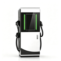 Borne de recharge DC 200 kW étanche IP54 avec double connecteur CCS2 pour véhicules électriques – Station de charge extérieure commerciale robuste