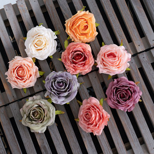 ดอกกุหลาบประดิษฐ์ CallaFloral ทำจากโพลีเอสเตอร์ สำหรับตกแต่งงานแต่งงานในร่ม สไตล์ INS อุปกรณ์งานฝีมือ - Product Image 1
