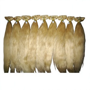ผมต่ออินเดียแท้ 100% เรมี่  613 สีบลอนด์  แบบเวฟ  ทอสองชั้น - Product Image 3
