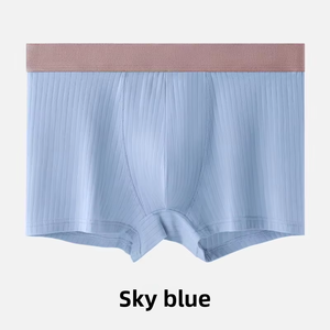 Calzoncillos bóxer de poliéster y algodón para hombre, marca CELINNE, al por mayor, con ribetes, informales, de colores. - Product Image 6