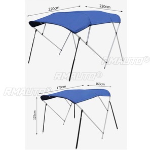 Pour Bateaux Rapides Universels et Bateaux en Caoutchouc : Accessoires Extérieurs, Abri Solaire, Auvent de Voilier, Housse Anti-UV, Bâche de Kayak, Kit de Carrosserie - Product Image 6