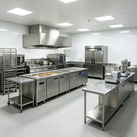 Peralatan Dapur Komersial Stainless Steel Set Lengkap Peralatan Dapur untuk Restoran Dengan Harga