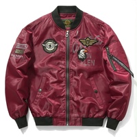 Blouson aviateur décontracté OEM pour homme, coupe ajustée, col montant, style coréen, imperméable et léger, idéal pour le streetwear quotidien et les activités sportives en extérieur