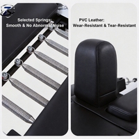 Reformer et lit de Pilates en aluminium pliable, portable et durable de qualité professionnelle, vente en gros directe usine pour les salles de sport