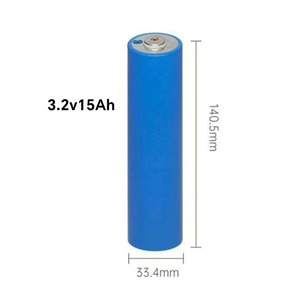 C33 3.2V 15Ah Lifepo4电池 圆柱形锂离子电池 33140 Lifepo4家用太阳能储能Lifepo4电池 - Product Image 1