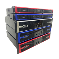 Amplificateur de puissance 4 canaux 400W * 4 1U amplificateur de classe D amplificateur de système Audio professionnel