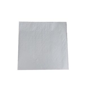 Papier aluminium nid d'abeille 30x30cm, emballage alimentaire jetable pour sandwichs, hamburgers, poulet frit à emporter - Product Image 4