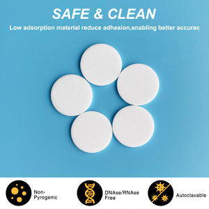 Elemento Filtrante de Laboratório PP Microporoso ISO9001 OEM para Instrumentos Analíticos, Livre de DNase/RNase/Inibidores de PCR, Livre de Pirógenos, Alta Qualidade - Product Image 2