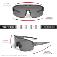 Lunettes de cyclisme polarisées KINGSVEN TAC pour hommes et femmes, protection UV400, lunettes de soleil pour VTT, sport cycliste LS-926