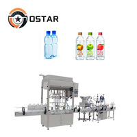 Machine automatique de remplissage et de bouchage de liquides, remplisseuse de liquides pour petites bouteilles, bouchonneuse à vis pour jus, huile, boissons