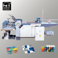 Machine à plier le papier automatique à alimentation par aspiration SPEED T490, conception anti-blocage, pompe à engrenages, haute efficacité, prend en charge plus de 12 types de pliage