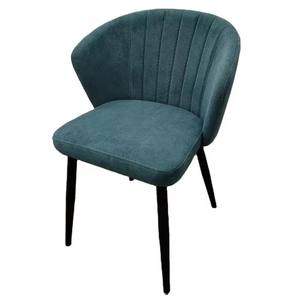 Nuovo Modello di Sedie da Pranzo Beige, Poltrone di Design di Lusso, Sedia da Pranzo in Velluto di Lusso con <span class=keywords><strong>Gambe</strong></span> Dorate - Product Image 4