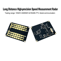 Hi-Link nouveau Module Radar de retour de vitesse de véhicule à ondes millimétriques 24G LD2415H 1KM capteur de vitesse à longue portée Communication série