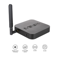 MINIX Z83-4 Plus IntelZ8350 Mini PC / Ordinateur de bureau sans ventilateur pour la maison et l'industrie avec Windows 10 Pro / 4 Go / 64 Go
