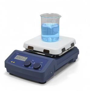 Agitateur de laboratoire magnétique à plaque chauffante, homogénéisateur, émulsifiant, <span class=keywords><strong>mini</strong></span>-machine électrique à aimant, agitateur de laboratoire à cisaillement élevé pour béton, grande taille - Product Image 2