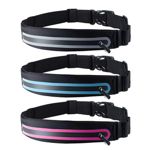 Riñonera de gimnasio Unisex para mujer, riñonera ajustable con tapa para Fitness, cremallera, nailon, Lycra, TPU, impermeable, cinturón para correr <span class=keywords><strong>Intima</strong></span> para - Product Image 2
