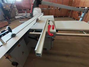 Scie à panneaux avec table coulissante de 3200 mm, pour la <span class=keywords><strong>menuiserie</strong></span>, coupe du bois à 45 degrés - Product Image 6