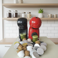 Capsules de café matcha artisanal compatibles avec le système Dolce Gusto, thé chinois de qualité cérémonielle, marque privée