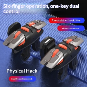 Chicken Dinner <span class=keywords><strong>Gadget</strong></span> Pulse Auto-Tapper Assistant Wireless Game Controller Modello G6 per Telefoni Android Pulsanti per Giochi Mobile - Product Image 2