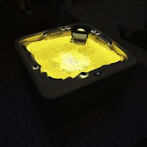 Moderno <span class=keywords><strong>Jacuzzi</strong></span> Exterior de Acrílico para 5 Personas con Diseño Confortable, Ideal para Hoteles y Villas, con Función de Hidromasaje - Product Image 2