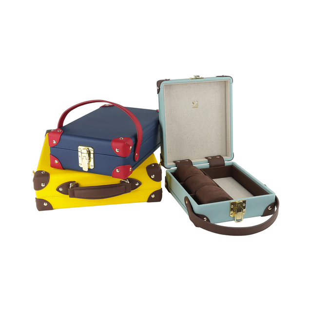 Sunyung 12-Slot PU Leather Watch Box with Suede Lining Water Resistant Protective Storage Case for Wrist Watches and Jewelry