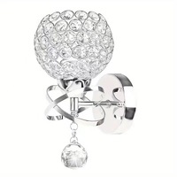 Applique murale en cristal LED minimaliste de luxe moderne pour la maison pour le salon mur escalier couloir chambre lumières d'intérieur