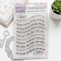 Timbres transparents DIY pour scrapbooking et création de cartes, personnalisables