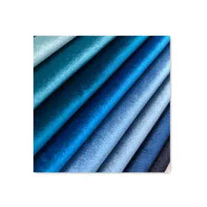 100% polyester 340G silk velvet Composite 140 grams of dyed single-sided velvet sofa pillow curtain fabric