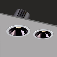 Spot LED encastré en aluminium haut de gamme, moderne, pour intérieur, bureau à domicile, usage commercial, 5W 7W 15W 20W, CRI 93 élevé