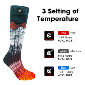Calcetines Térmicos Eléctricos con Batería EH, Calcetines de Caza con Calefacción, de Alta Calidad, 7.4V USB, Unisex - Product Image 3