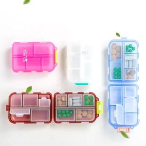 Icen B116 Large Capacity 8 Grids Portable Medicine Storage Organizer Waterproof Ergonomic Plastic <b>Pill</b> Box Storage <b>Case</b> - Product Image 6