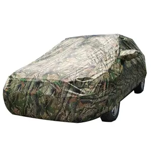 Wasserdichte Allwetter-Schmutz-und staub dichte UV-Schutz tarnung für den Außenbereich 210D Oxford Car Cover