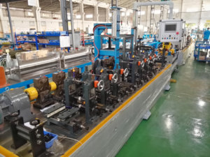 Mesin Pembuat Pipa Persegi Bulat, Mesin Pembuat Pipa Baja Tahan Karat, Mesin Pembuat Tabung Penukar Panas, Lini Produksi Tabung Penukar Panas - Product Image 6