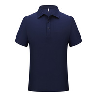 Kaos Kerja Kustom 230gsm 60s Katun Amonia Cair Lengan Pendek Solid Ice-cool Bernapas, Seragam Staf Perusahaan