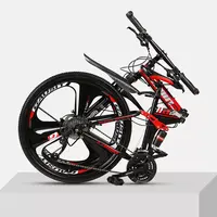 26 inch Folding Mountain Bike with Double Disc Brake