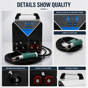<span class=keywords><strong>Máquina</strong></span> de Soldadura por Descarga de Condensadores (CD) Directa de Fábrica <span class=keywords><strong>para</strong></span> Pernos M3-M10 de <span class=keywords><strong>Acero</strong></span> al Carbono, <span class=keywords><strong>Acero</strong></span> <span class=keywords><strong>Inoxidable</strong></span> <span class=keywords><strong>y</strong></span> <span class=keywords><strong>Aluminio</strong></span> - Product Image 3